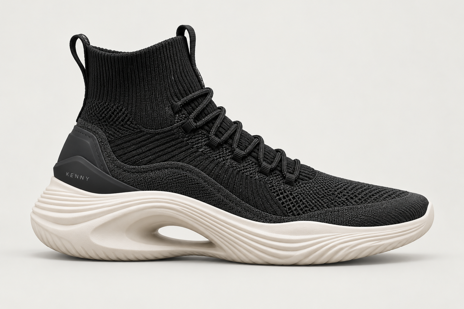 Orbit 06 graphite knit high top